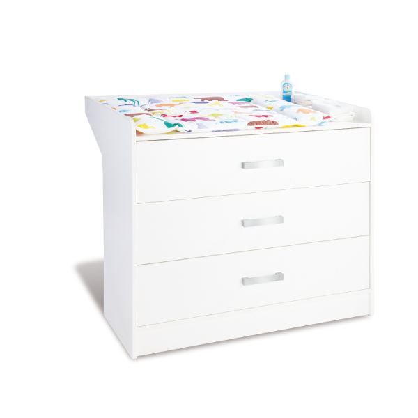 Commode A Langer Bebe Large Victoria Blanc Achat Vente Table A Langer 4035769031510 Cdiscount