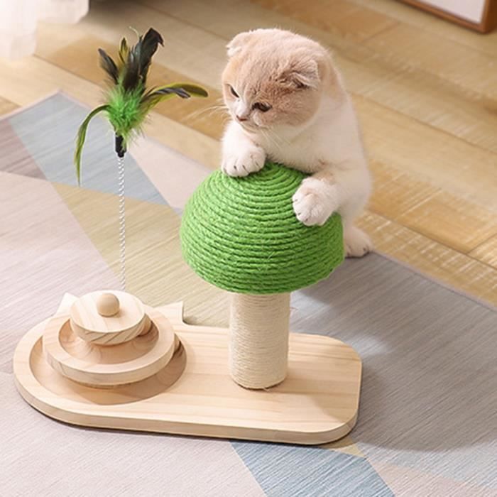 Jouets Interactifs En Bois A Double Couche Pour Chaton Piste De Balle Jouets A Rouleaux De Tour De Chat Plateau Tournant Drole Cdiscount Jouets Interactifs En Bois A Double Couche Pour Chaton Piste De Balle Jouets A Rouleaux De Tour De Chat Plateau Tournant Drole Cdiscount