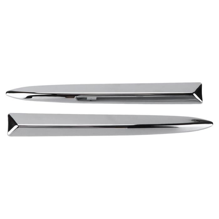 Garniture Pare-Chocs FIAT 500 2007-2015 - Chromée ABS, Réf. 735455041/735455042