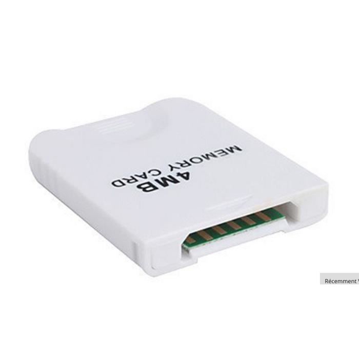 Carte mémoire pour Nintendo Gamecube / Wii - 4 Mo