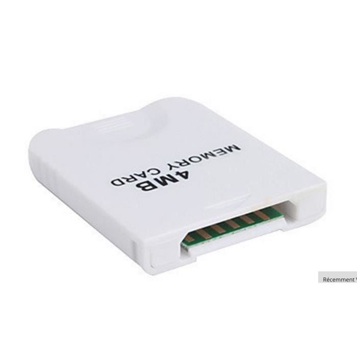 Carte mémoire pour Nintendo Gamecube / Wii - 4 Mo - Cdiscount Informatique