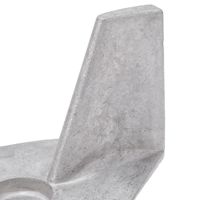Anode Zinc Pour Gouvernail De Bateau – TECHNOSEAL, 140x35 Mm, 3,5 Kg, Neuve (Italie)