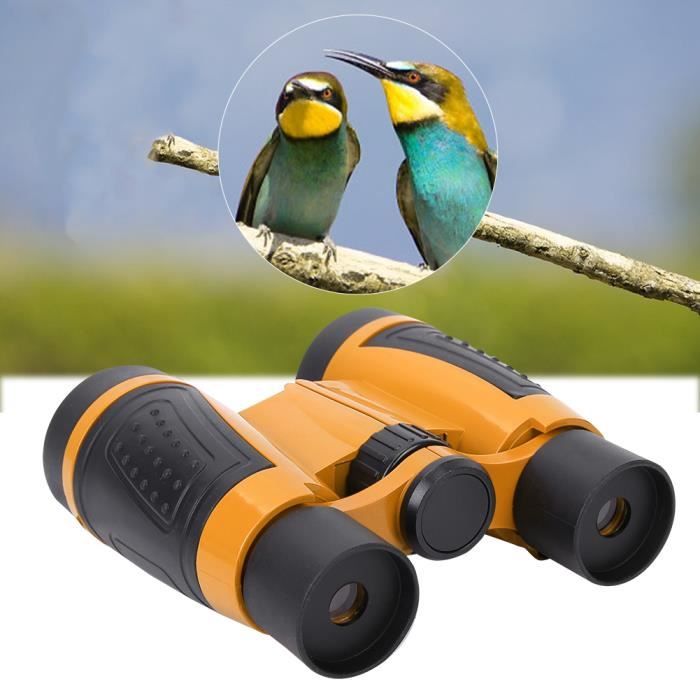 Jumelles pour enfants TBEST 6x30 Observation des oiseaux Pliant — free download