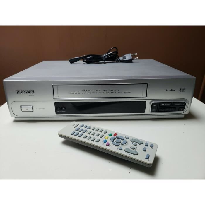 MAGNETOSCOPE THOMSON VTH 6010F LECTEUR ENREGISTREUR K7 CASSETTE VIDEO VHS  VCR - Cdiscount TV Son Photo