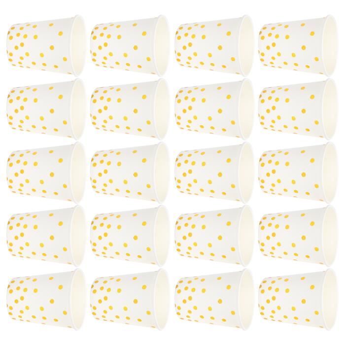 Lot De 60 Gobelets De Fête En Plastique Dur De 300 Ml Avec Coupe En Argent, Réutilisables, Pour