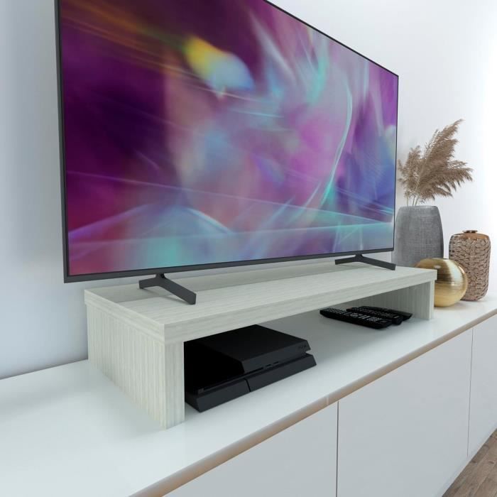 Support TV Universel Réglable Hauteur - Pour Écrans 32 à 70 Pouces, Jusqu'à 35 Kg - 2