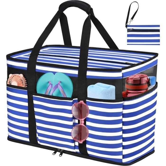 Red Suricata Grand Sac De Plage En Maille - Sacs De Plage Et Fourre