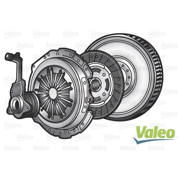 KIT EMBRAYAGE 4P+CSC VALEO 845151
