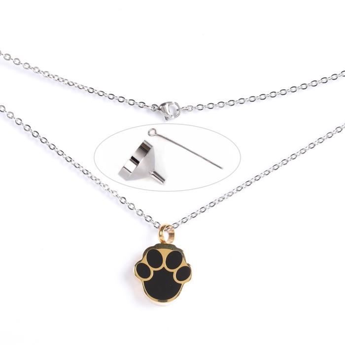 Meilleurs prix pour VGEBY Collier Urne avec de Patte pour Animaux - et Bijou avec Cendres