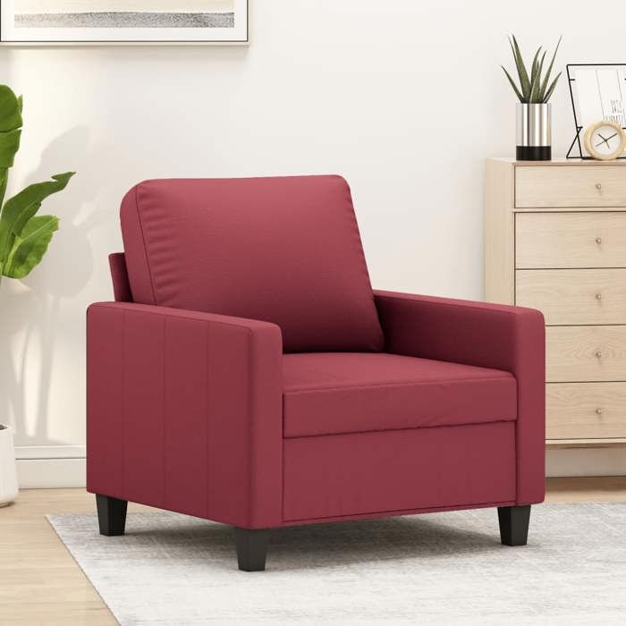 VIDAXL Fauteuil similicuir - vue 3