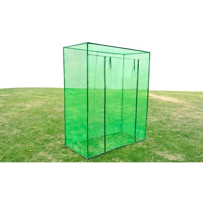 VIDAXL Serre Acier PVC