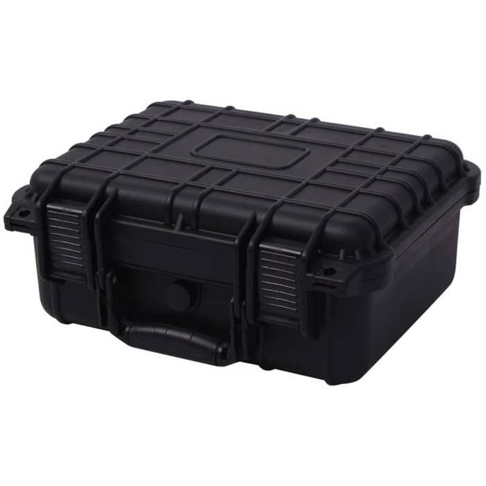 VidaXL Boîte de protection pour équipement 35 x 29,5 x 15 cm noir 142168
