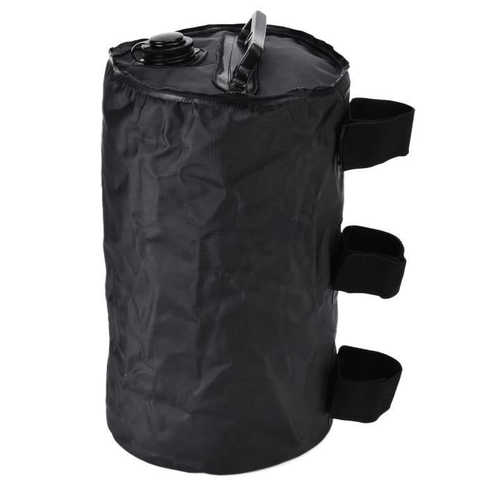 Sac Lest à Eau Pour Tente Ou Tonnelle - PVC Noir Réutilisable - Neuf
