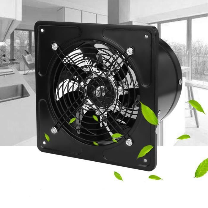 Ventilateur dextraction - VVIKIZY - 6in - 190mm - 40W - 220V - Noir - Vvikizy