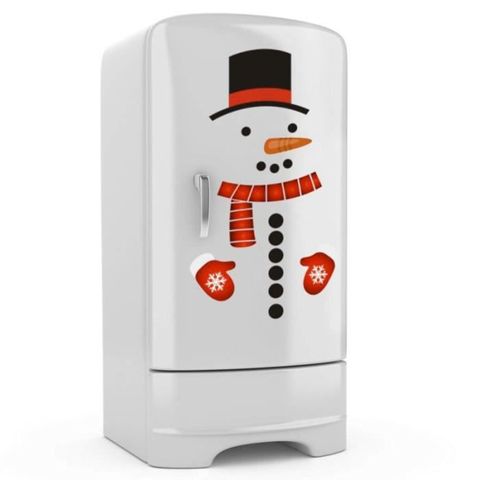 Lot Autocollants Magnétiques Noël - Arbre De Noël, Père Noël - Pour Réfrigérateur, Porte Métal - Décoration Réutilisable
