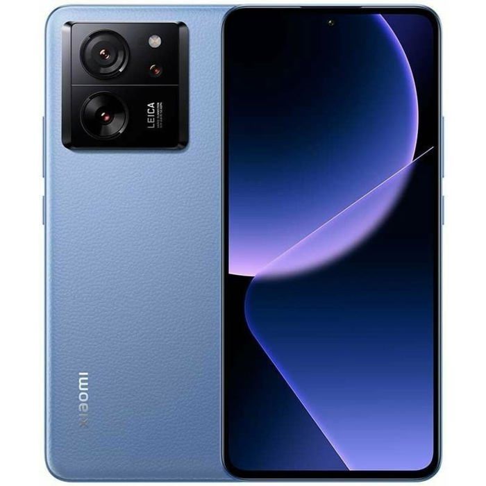 Xiaomi 13T Smartphone 5G 8+256Go Bleu MediaTek Dimensity 8200-Ultra Écran 667 AMOLED 144Hz Batterie 5000mAh 67W Caméra Leica 50MP