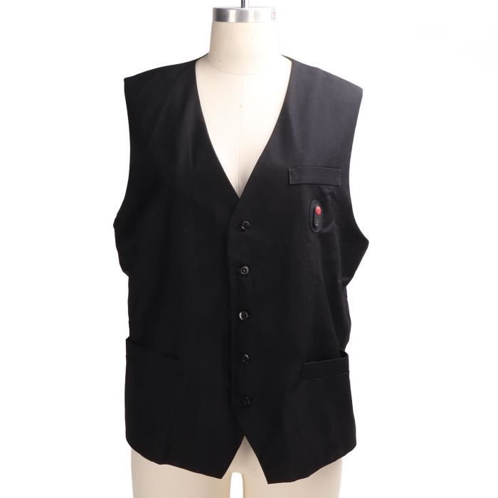 Gilet Homme Golf Gilet Homme FootJoy 1/2 Zip Noir XXL - Modèle CG-284 Neuf Avec étiquette - Pour Le Golf Ou Style Casual Gilet Golf Footjoy 1/2 Zip
