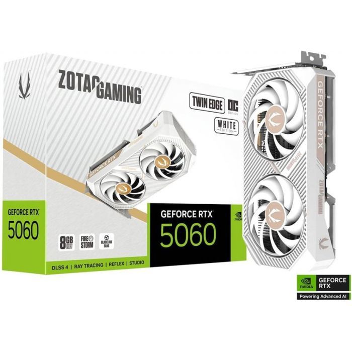 Carte Graphique Zotac GAMING GeForce RTX 5060 Twin Edge OC – 8 Go GDDR7, PCIe 5.0 - vue 5