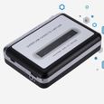1 pc Bande à MP3 Convertisseur Portable Facile à Utiliser Rétro USB Audio Cassette Lecteur  BALADEUR-LECTEUR CD-CASSETTE QUIK2451-1
