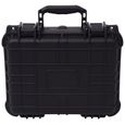 vidaXL Boîte de protection pour équipement 35 x 29,5 x 15 cm noir 142168-1