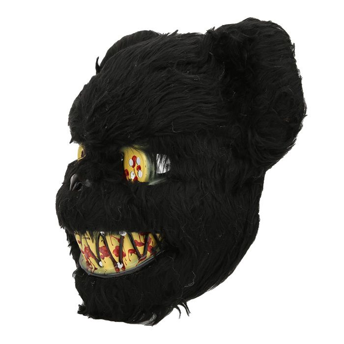 Masque Ours Réaliste En Peluche - Pour Cosplay Et Halloween - Taille Adulte - Confortable Et Détaillé