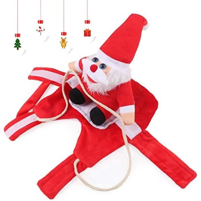 Costume De Noël Pour Animaux De Compagnie, Déguisements Père Noël