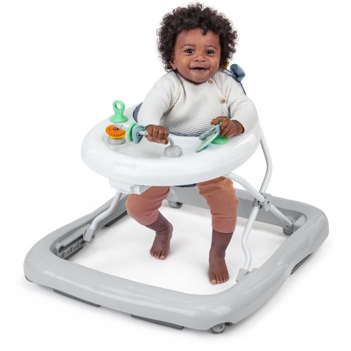 INGENUITY Chambray Trotteur pour bébé pliable, évolutif avec