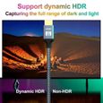 2M Câble HDMI 2.1 8K 60Hz 4K 120Hz UHD Haute Vitesse 48 Gbps Supporte 3D eARC HDR Dynamique HDR 10 Dolby Vision - 2M-2