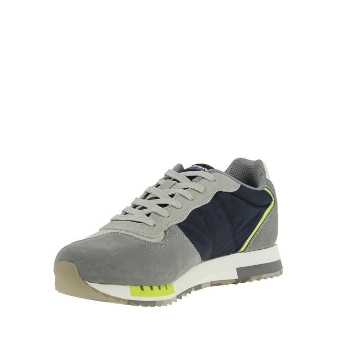 Basket cuir homme Blauer Queens 01 Marine Pointure 43 Marine