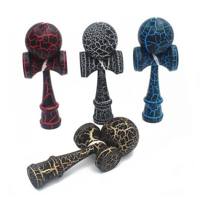 Jouets Kendama en bois directement de l'usine, Kendama japonais en bois avec bou