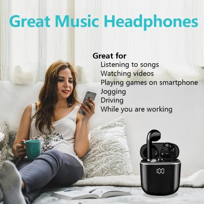 Écouteurs portables Avec fil - Paire d ecouteur pour MP3 smartphone -  Cdiscount TV Son Photo