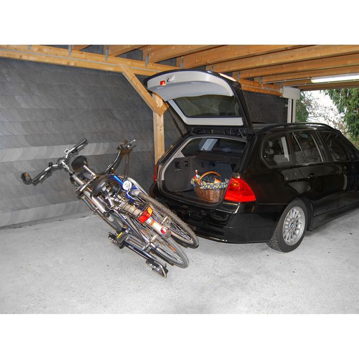 Porte-vélos Arrière EUFAB JAKE Pour Attelage - 2 Vélos Max, 60kg, Compatible VAE Et Pneus Larges