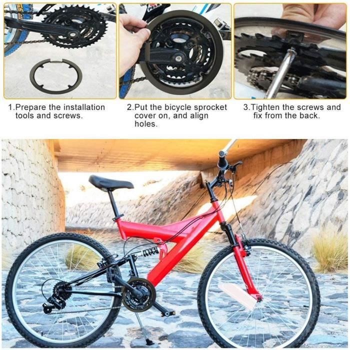 Couvercle De Manivelle Vélo En Alliage Aluminium - Protection Anti-poussière Légère (5.6g) - Compatible Pédaliers Creux 21-23mm Avec Anneaux Caoutchouc 18/20mm