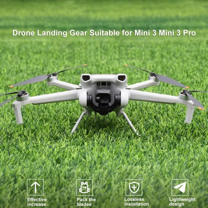 Lokyoyo Train d'atterrissage pour DJI FLIP, kit de jambes étendues pour DJI FLIP, protecteur de drone pour DJI FLIP Fly More Combo Accessoires de drone (Gris1 Lokyoyo Train d'atterrissage pour DJI FLIP, kit de jambes étendues pour DJI FLIP, protecteur de drone pour DJI FLIP Fly More Combo Accessoires de drone (Gris1
