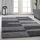 Tapis de salon 160x230 gris