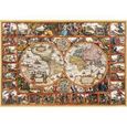 Puzzle Carte du Monde antique - CLEMENTONI - 2000 pièces - Magna Charta - Intérieur-0