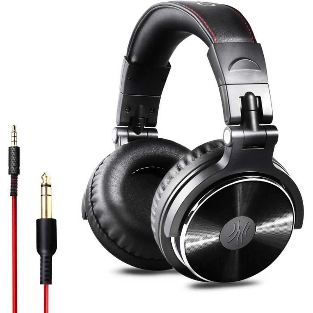 C/âble Audio de Rechange Compatible avec Audio Technica ATH-M50x ATH-M40x Cordon Audio avec Microphone int/égr/é et contr/ôle du Volume /à Distance Compatible avec iPhone ATH-M70x