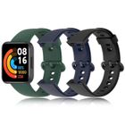 LECMACY Bracelet Compatible Xiaomi Redmi Watch Lite 2/Mi Watch Lite 2, Bande de Remplacement en Silicone Strap pour Redmi Watch 2 Lite