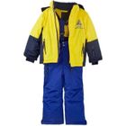 Combinaison de ski enfant - PEAK MOUNTAIN - Eros - Jaune/Bleu - Imperméable 3000mm - Taille 8 ans