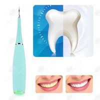 HTBE® Détartreur de dents électrique multifonctionnel instrument de nettoyage de dents intelligent à 5 vitesses pour nettoyer les de