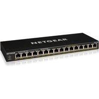 NETGEAR GS316P Switch Ethernet PoE+ 16 Ports RJ45 Gigabit 10/100/1000