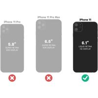 Otterbox Bundle Commuter Series Coque pour iPhone 11 - Noir + PopSockets PopGrip - Marbre Blanc