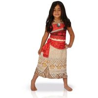 Déguisement classique Vaiana - RUBIES - Robe imprimée avec collier et ceinture - Enfant 3 ans et plus