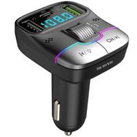 Lecteur MP3 de voiture TD® chargeur de charge ultra rapide téléphone Bluetooth, mains libres qualité sonore sans perte