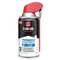 Lubrifiant 3 en 1 double spray aérosol 250ml - WD-40 3-EN-UN - 33051/10