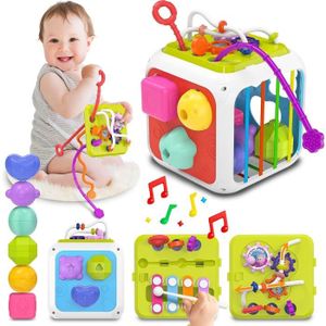 Jouet éducatif pour bébé 1-2 ans avec musique et jeux - AMOUNE - Jouet  Enfant 5 en 1 - Couleurs vives - Pile - Cdiscount Jeux - Jouets