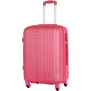 VALISE - BAGAGE Airo 2.0 - Valise Taille Moyenne 65 Cm (Rose)[n131