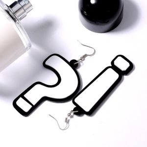 Mode unisexe punk cool rétro crâne creuse forme crochets boucles d/'oreille