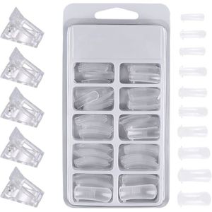 COUPE-ONGLES faux ongles capsules ongles art 100 pcs, nail exte