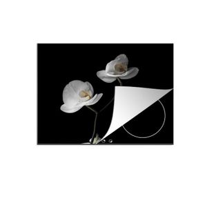PIÈCE APPAREIL CUISSON MuchoWow - Tapis plaque induction Orchidée tombant